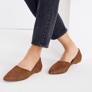 Madewell // Lizbeth Flat in Dotted Calf Hair